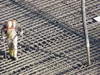 concrete pour